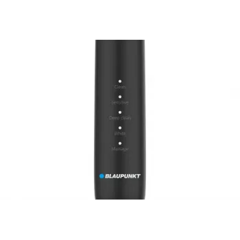 Elektrinis dantų šepetėlis BLAUPUNKT DTS201BK – įkraunamas soninis, juodas, 2 min. laikmatis, įmontuota 5 V baterija