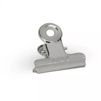MAUL segtuvas laiškams, metalinis, spalva: nikelis, plotis: 30 mm, užveržimo plotis: 10 mm, savitarnos pakuotė (21730-96)