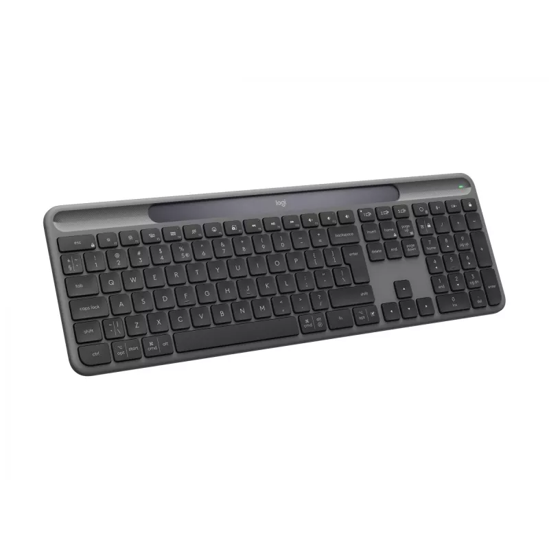 Logitech Signature Slim Solar+ K980 belaidė klaviatūra, grafito spalvos, JAV išdėstymas