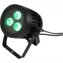 LED PAR Prožektorius EUROLITE 3x8W QCL Spot — 3x8W RGB COB LED, kompaktiškas PAR prožektorius