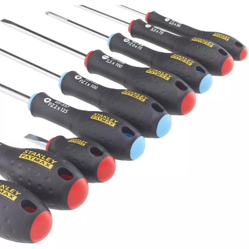 Atsuktuvų rinkinys STANLEY FATMAX FMHT65424-0 — 20 vnt., tiesūs, plokšti ir Pozidriv antgaliai