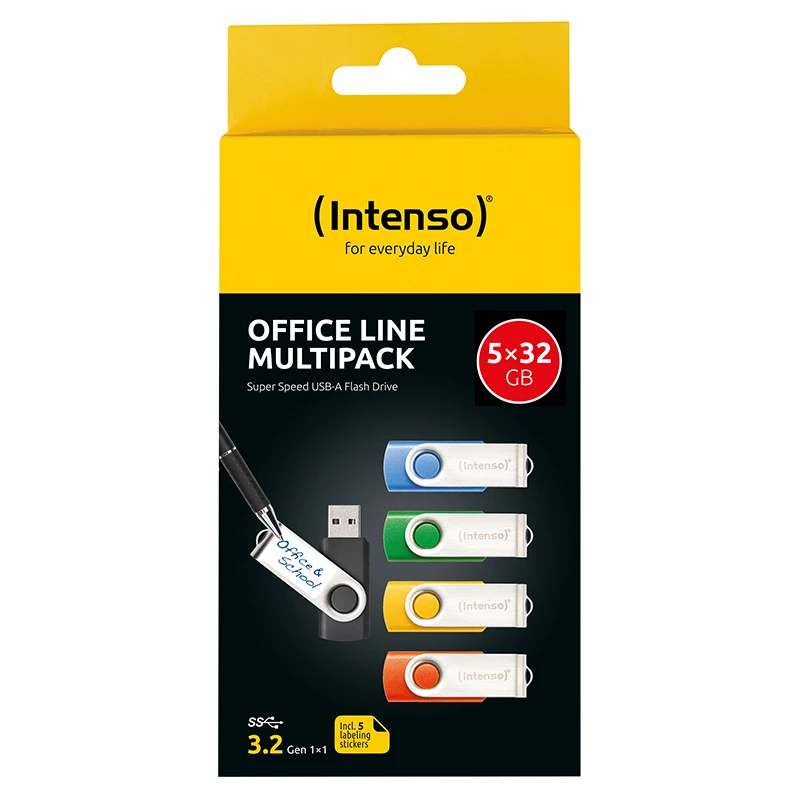 USB atmintukas Intenso 32 GB USB-A 3.2 Gen 1 Office Line