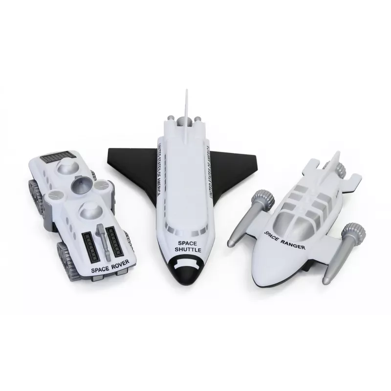 Transporto priemonių rinkinys Popular Playthings Mix or Match Vehicles Space