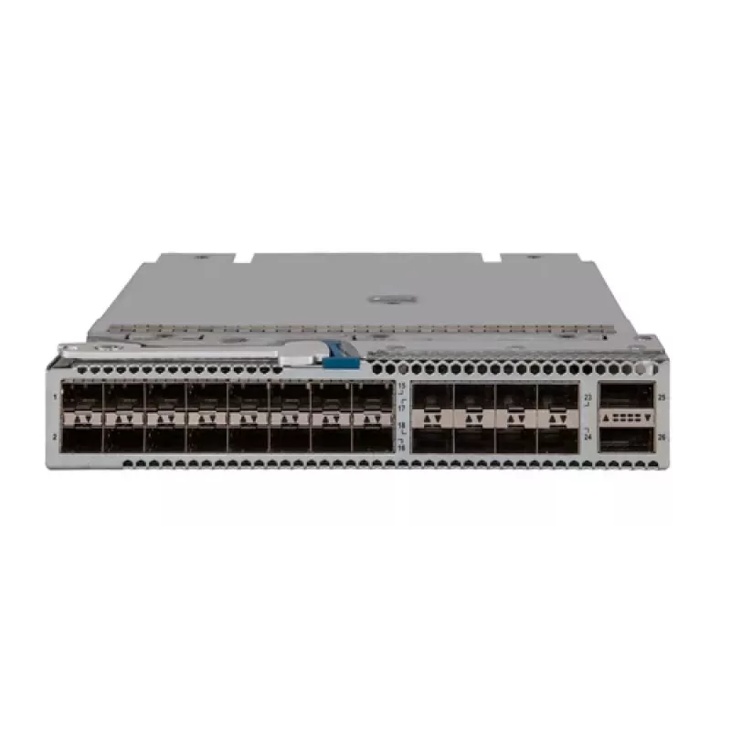 Hewlett Packard Enterprise HPE – Plėtinio modulis – 2x QSFP+ + 24x 10 Gigabit SFP+ – skirtas FlexFabric 5930 32QSFP+, 5930 4-slot, 5930-32QSFP+ TAA (JH181A)