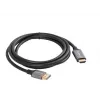 Lanberg CA-DPHD-20CU-0018-BK vaizdo kabelio adapteris 1,8 m DisplayPort HDMI A tipas (Standartinis) Juodas, Sidabrinis