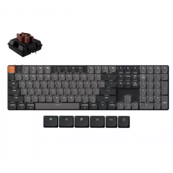 Belaidė klaviatūra Keychron K5X-A3 juoda