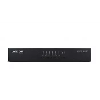 LANCOM 2100EF – SD-WAN šliuzas su šviesolaidžiu ir eternetu – 1GbE, 2.5GbE – 1U – debesimi valdomas – stalinis/statyvinis (61109)