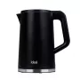 IDEAL virdulys 1,7 l, plieninis korpusas, 1500 W, juodas