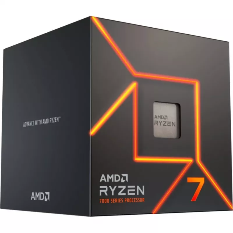 Procesorius AMD Ryzen 7 7700 3,8 GHz 8 branduoliai 32 MB L3 lizdas AM5