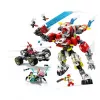 LEGO DREAMZZZ 71497 Cooperio Tigro Mechas ir Zero karštasis automobilis
