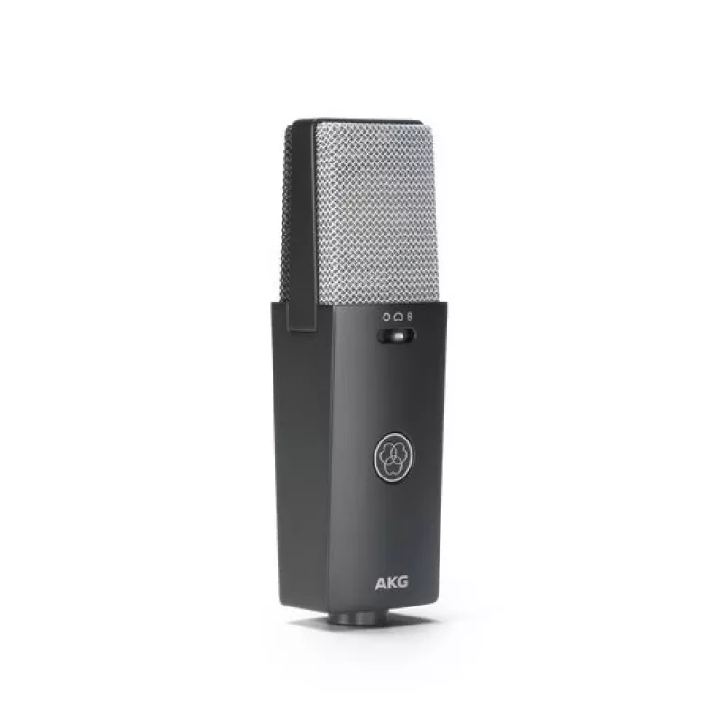 Kondensatorinis mikrofonas AKG C114 su perjungiamomis kryptinėmis diagramomis