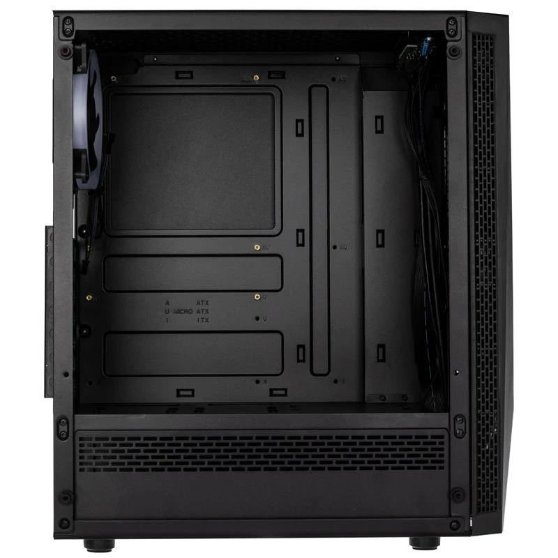 Kolink VOID RGB Midi Tower korpusas, juodas, su LED ventiliatoriumi, langu ir dulkių filtru