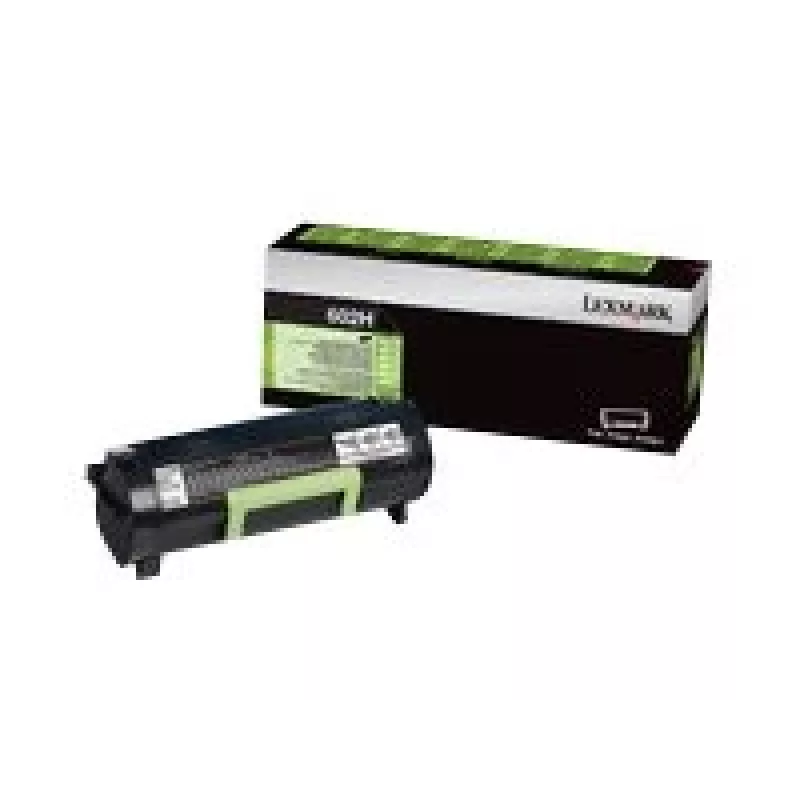 Kasetė su toneriu Lexmark 60F0HA0 Juoda lazeriniams spausdintuvams, išeiga 10 000 puslapių, 1 vnt.