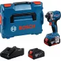 Akumuliatorinis smūginis veržliaraktis Bosch GDR 18V-215 su 2x 4,0 Ah akumuliatoriais