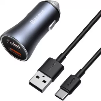 Automobilinis kroviklis Baseus TZCCJD-A0G 40W Tamsiai pilkas