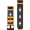 Garmin QuickFit 010-13393-01 silikoninis dirželis 26 mm Graphite Orange