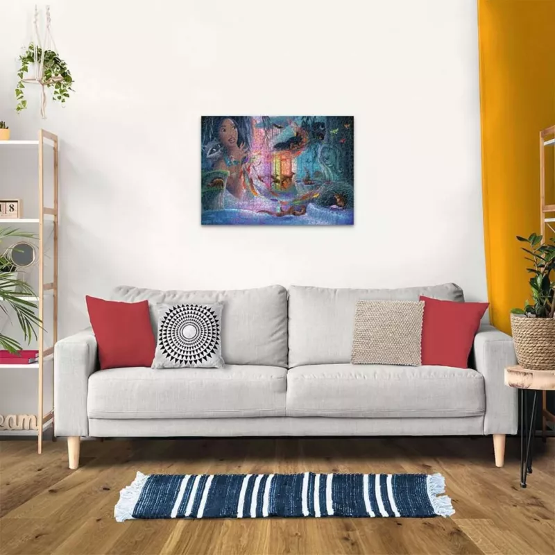 Dėlionė Ravensburger Disney Castle Collection Pocahontas 1000 dalių