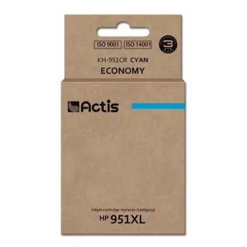 Actis KH-951CR rašalinė kasetė (HP 951XL CN046AE pakaitalas; Standartinė; 25 ml; cianginė)