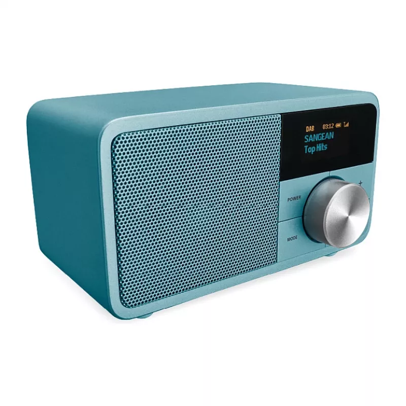 Sangean DDR-7 Norse Blue asmeninis stalo radijo imtuvas, DAB+, FM, AUX, Bluetooth, turkio spalva