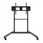 EDBAK TR19 monitorinis vežimėlis ekranams iki 130 kg, plokštė 1000×600 mm