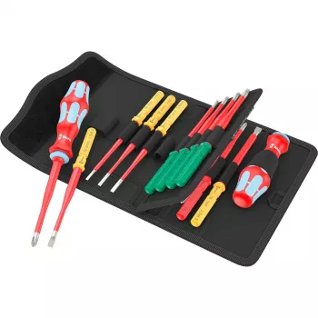 Wera Kraftform Kompakt VDE Stainless 17 itin plonas atsuktuvų rinkinys (05006631001)