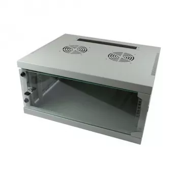 Stovo spinta ALLNET ALL-SMQ5409GRAU 9U laisvai pastatoma, 50 kg talpa, rakinama, pilka