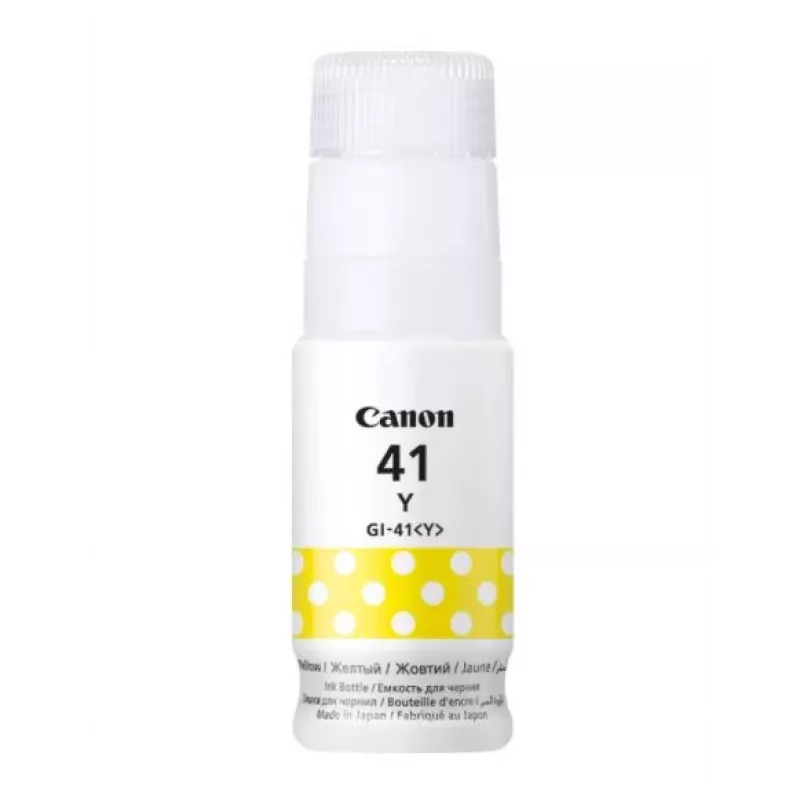 Rašalo buteliukas Canon GI-41 Y 4545C001 geltonas