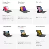 Logitech Universal Folio dėklas su integruota klaviatūra 9–10 colių planšetėms, itališkas QWERTY išdėstymas