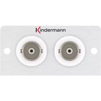 Kištukinis lizdas 2 x BNC Kindermann 7444000538