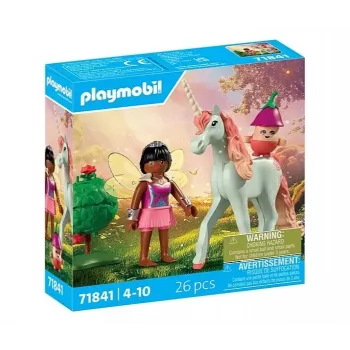 PLAYMOBIL 71841 Magic Unicorns Sammeleinhorn Himmelsrose mit Fee