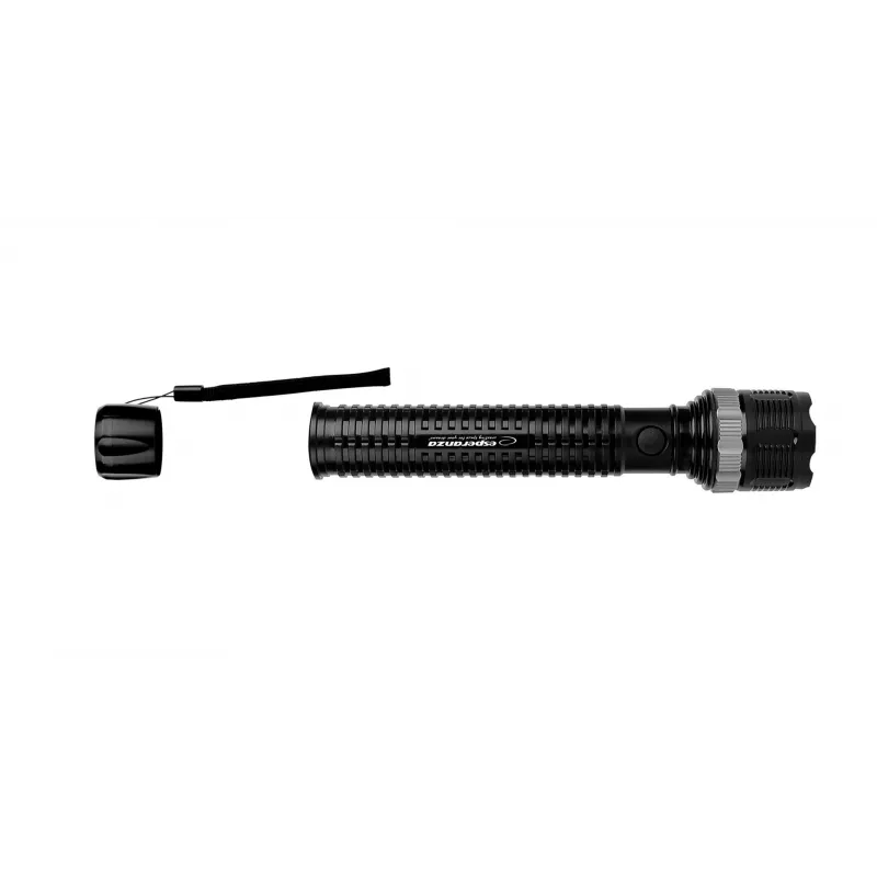 Rankinis žibintuvėlis ESPERANZA Epione XL LED 1,2W 100 lm 100 m Juodas, baterija R20 (3)