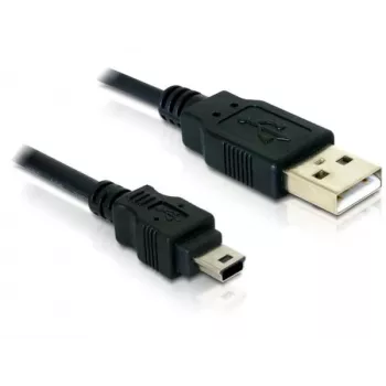 USB laidas DeLOCK 82252 USB 2.0 1,5 m USB A Mini-USB B juodas