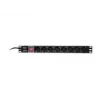 Maitinimo paskirstymo blokas LogiLink PDU8C01, 1U, 8x Schuko, 16 A