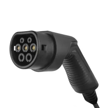 Krovimo stotelė elektromobiliams Green Cell EV14 22 kW juodas aliuminis sieninis