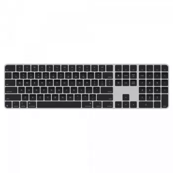 “Apple” Magic Keyboard su Touch ID ir skaitmeniniu klavišų bloku, USB + Bluetooth, QWERTY US English, juoda, MXK83LB/A