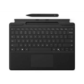 Microsoft Surface Pro klaviatūra su Slim rašikliu QWERTY anglų juoda