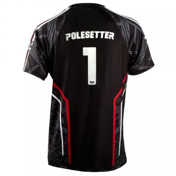 Polesetter ONE Simracing Marškinėliai Raudoni - M