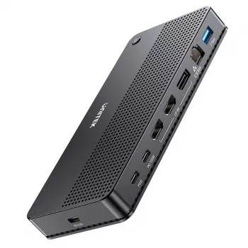 Docking stotelė UNITEK D1104A01 USB4 laidinė 100W Power Delivery