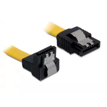 SATA kabelis DeLOCK 0,5 m Vyras/Vyras Geltonas