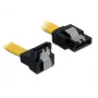 SATA kabelis DeLOCK 0,5 m Vyras/Vyras Geltonas