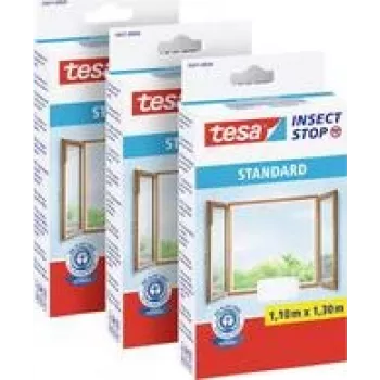 Tesa STANDARD 55671 vabzdžių tinklelis 1300 mm x 1100 mm antracitas