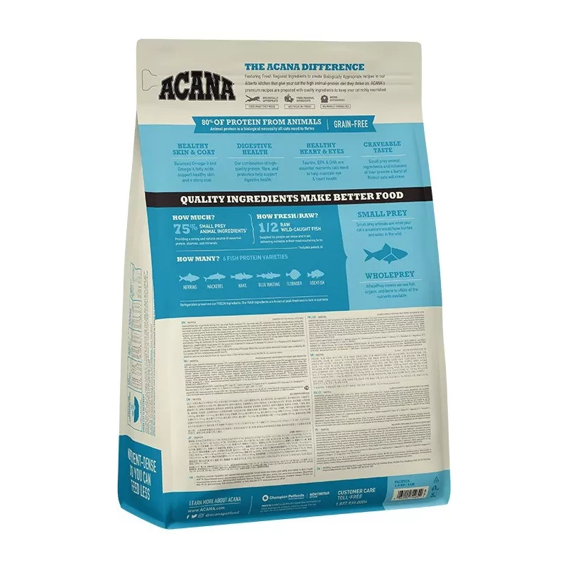 ACANA Pacifica - sausas kačių ėdalas - 1,8 kg
