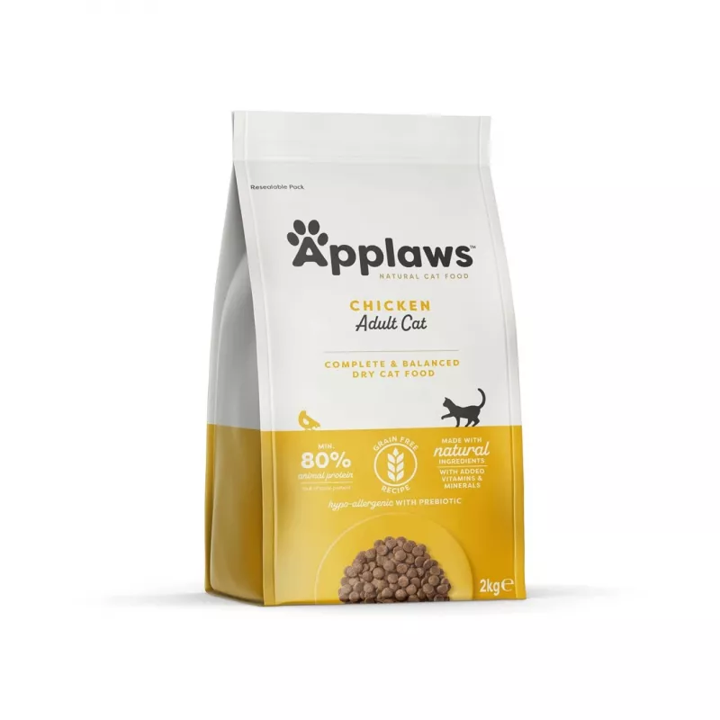 APPLAWS Chicken - sausa katėms skirta vištienos ėdalo 2 kg