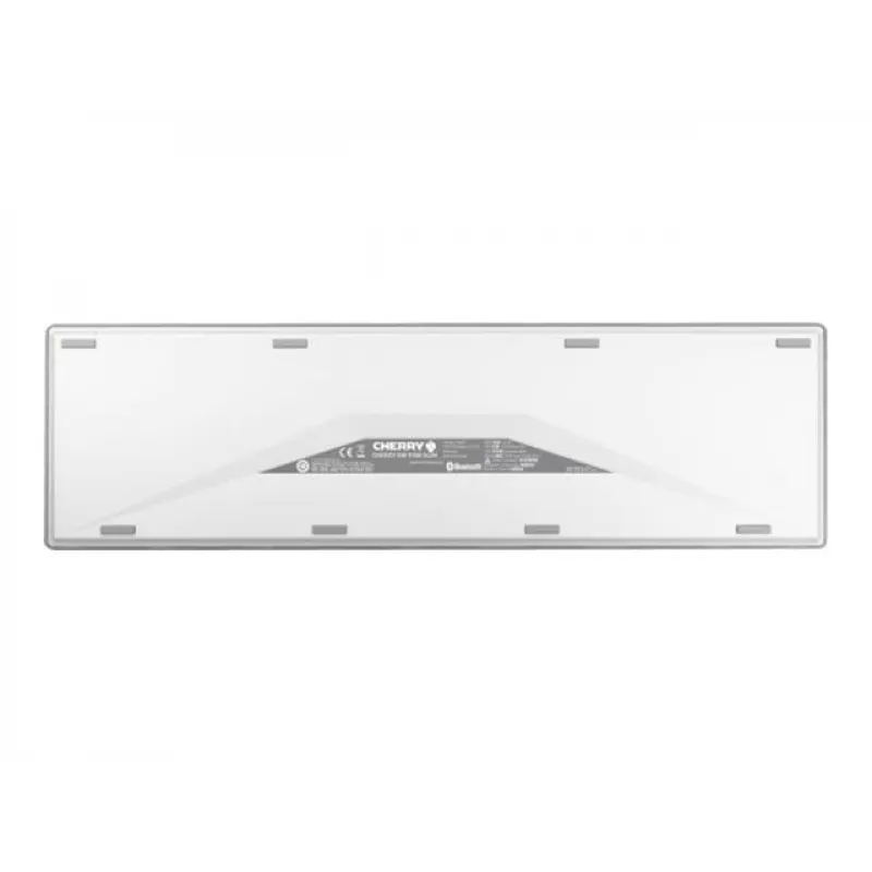 CHERRY DW 9100 SLIM belaidis klaviatūros ir pelės rinkinys RF Wireless + Bluetooth AZERTY prancūziškas sidabrinis