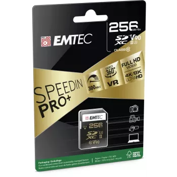 „Flash Memory Emtec 256 GB UHS-II SpeedIN Pro+“