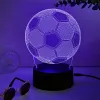 Stalinė lempa MANTA SNL124RGB RGB 3D šviesos dekoratyviniai rutuliai, keičiama LED spalva, dekoratyvinis apšvietimas