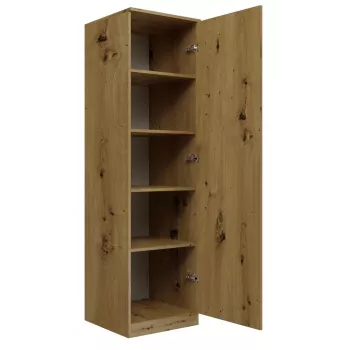 Topeshop SD-50 ARTISAN KPL bedroom wardrobe/closet 5 shelves 1 durelės(s) ąžuolas