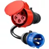 go-e Adapteris Gemini flex 11 kW prie CEE mėlynos 16 A laidas 0,3 m