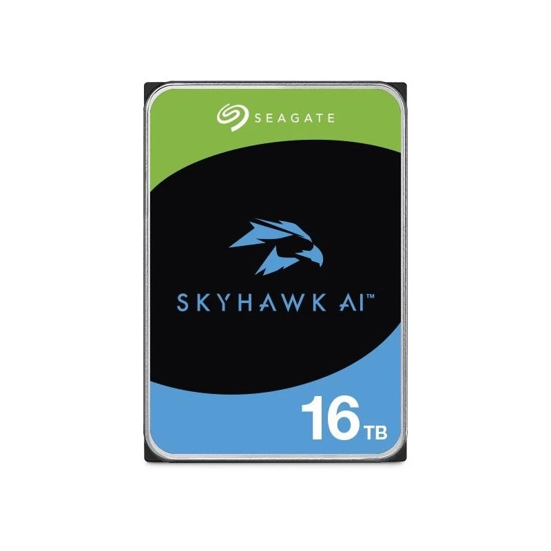 Seagate SkyHawk AI vidinis kietasis diskas 16 TB 7200 RPM 512 MB 3.5 colio Serial ATA III