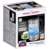 ProfiCook PC-WKS 1229 G elektrinis virdulys 1 L 1600 W Nerūdijantis plienas, Skaidrus